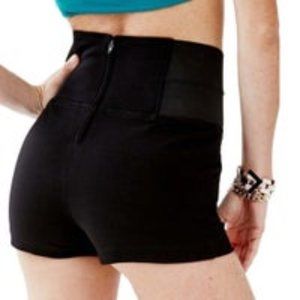 Guess Ponte Knit Dress Shorts Black XS